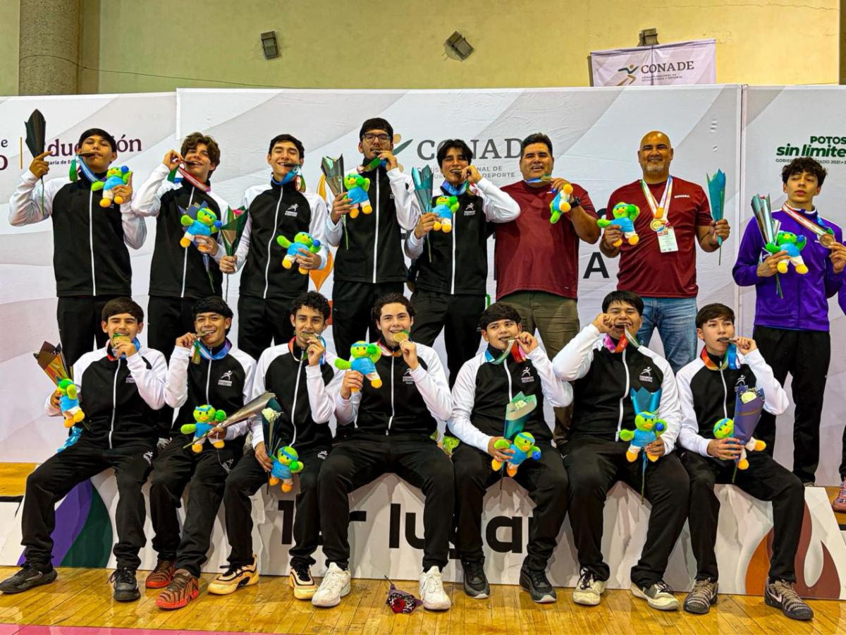 Handball sonorense cierra fuerte y queda segundo por equipos en la Olimpiada Nacional